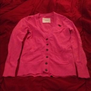 Abercrombie & Fitch Pink Button up